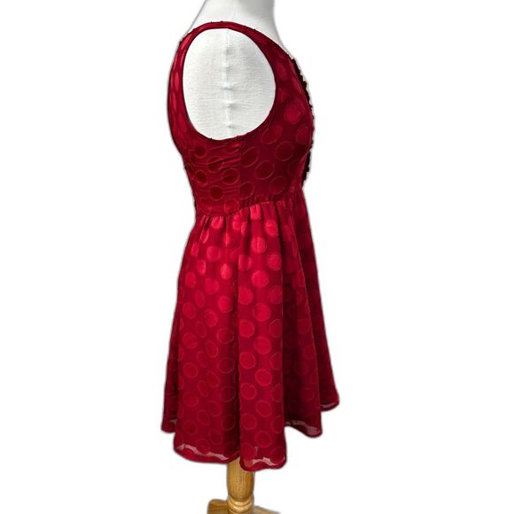 Disney by Lauren Conrad Cherry Red Minnie Mouse Mini Dress - Women 2 - Picture 3 of 7